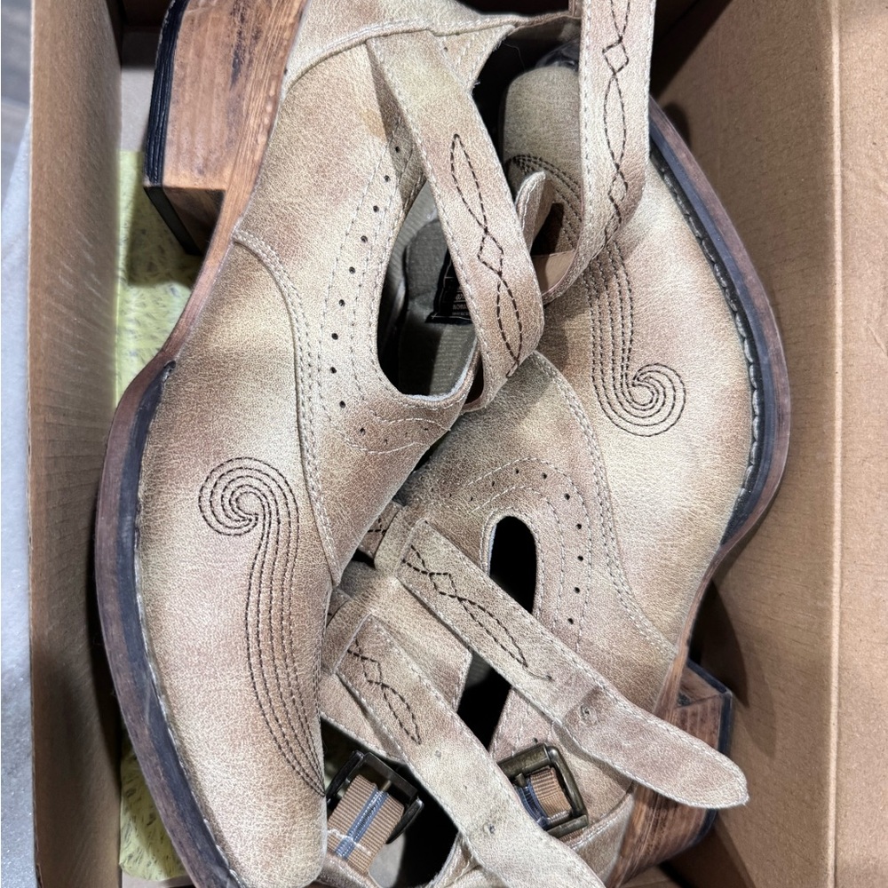 Roper Tan Western Booties